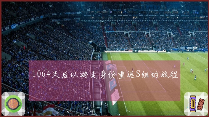1064天后以游走身份重返S组的旅程